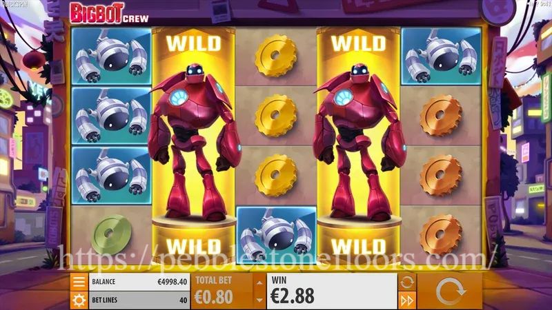 Big Bot Crew: Robot Gila dengan Bonus Respin Tak Terbatas