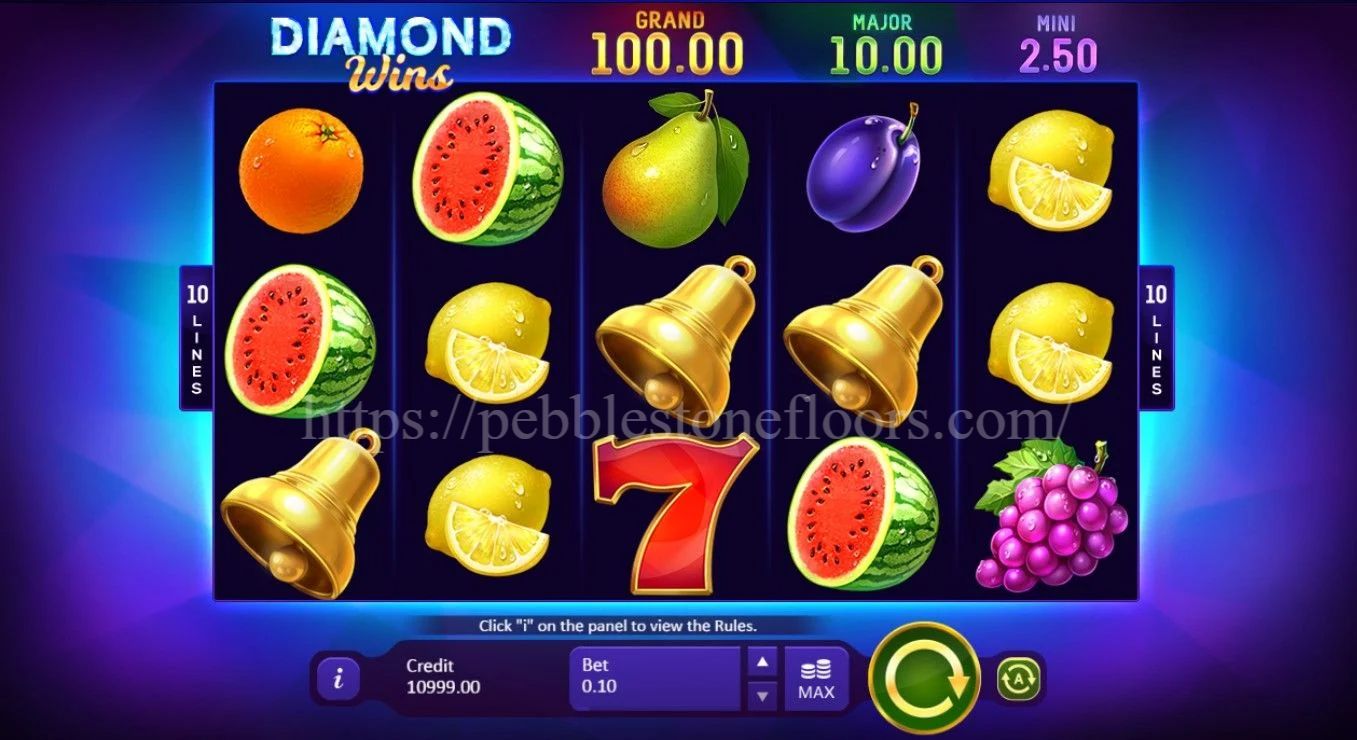 Diamond Wins: Slot Buah dengan Permata Berkilau