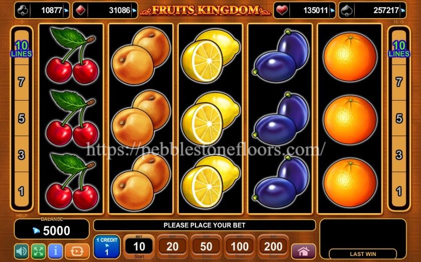 Fruits Kingdom: Slot Kerajaan Buah dengan Jackpot Misterius