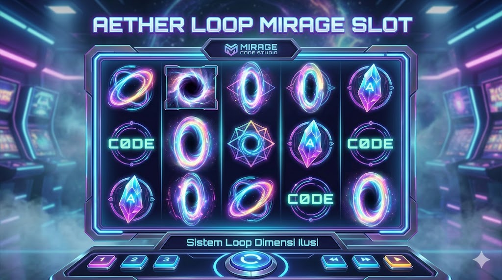 🌫️ Aether Loop Mirage Slot dari Mirage Code Studio dengan Sistem Loop Dimensi Ilusi