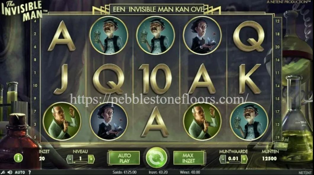 The Invisible Man: Slot Misteri Klasik dengan Eksperimen Ilmiah dan Kekuatan Tak Terlihat